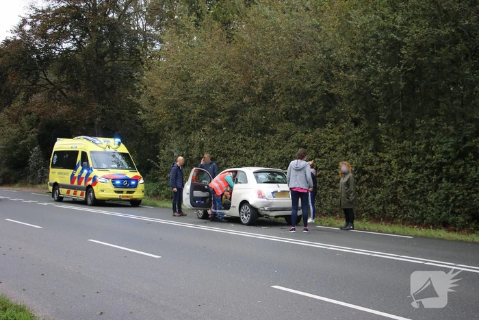 Schade na kop-staart botsing