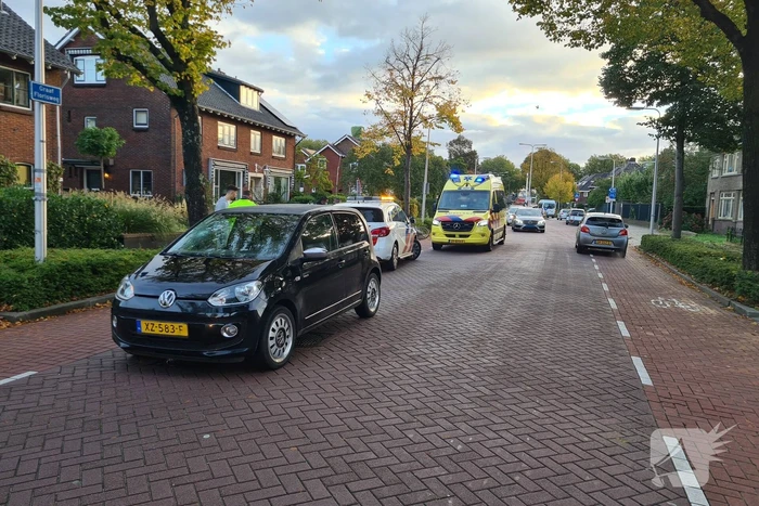 Fietser gewond door aanrijding met auto