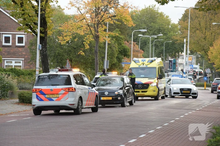 Fietser gewond door aanrijding met auto
