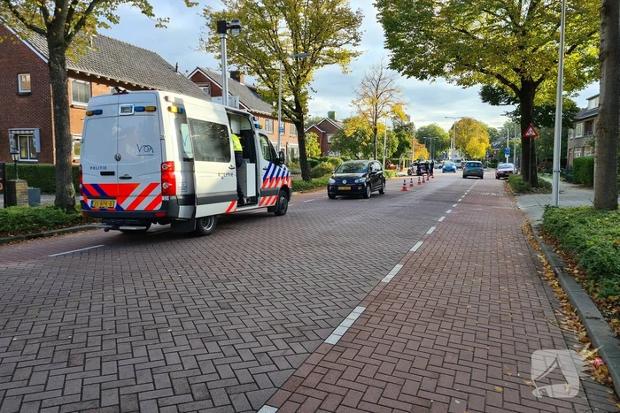 Fietser gewond door aanrijding met auto