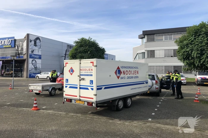 Verkeerscontrole op aanhangers