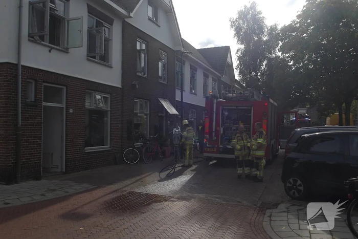 Brand in woning in Bunnepe