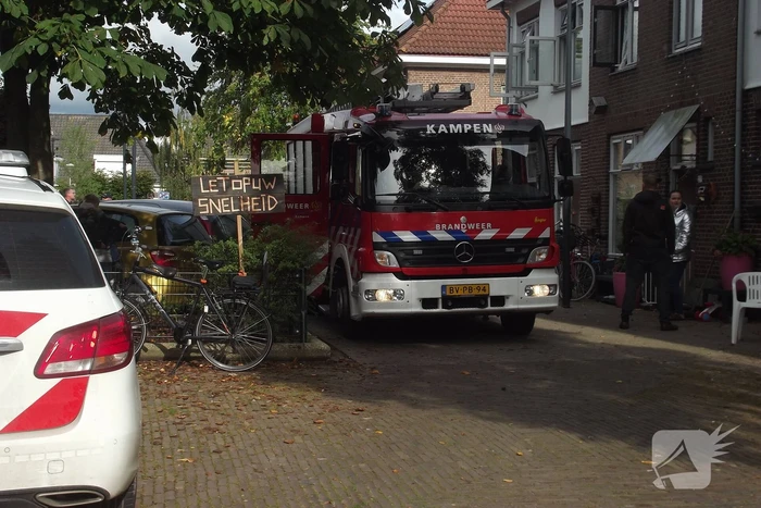 Brand in woning in Bunnepe