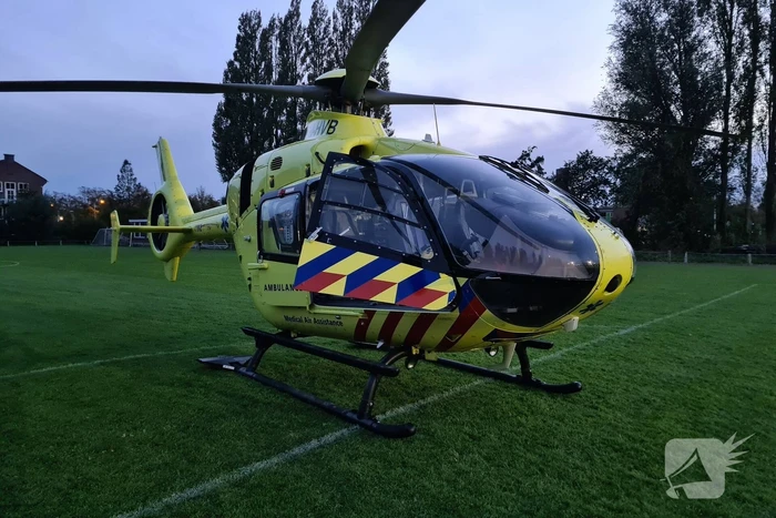 Traumahelikopter ingezet voor incident in woning
