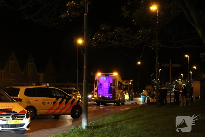 Vrouw raakt gewond bij ongeval