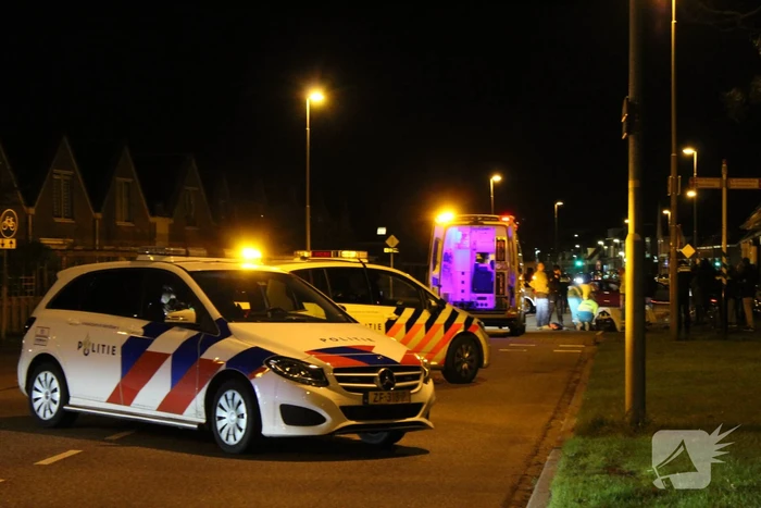 Vrouw raakt gewond bij ongeval
