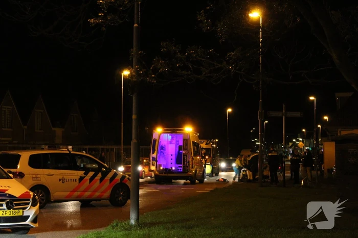 Vrouw raakt gewond bij ongeval