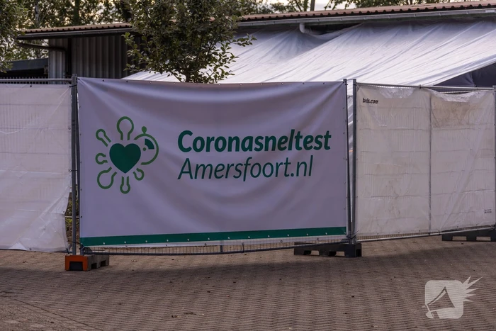 Eerste Corona-snelteststraat in Amersfoort geopend