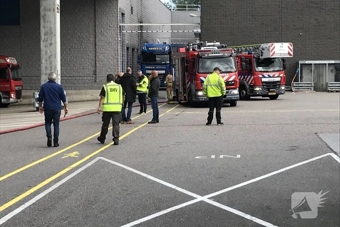 Brand in bedrijf Bakker Barendrecht