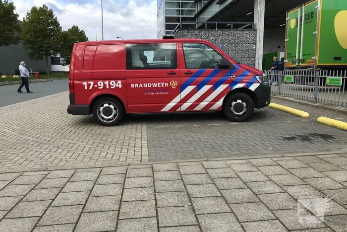 Brand in bedrijf Bakker Barendrecht