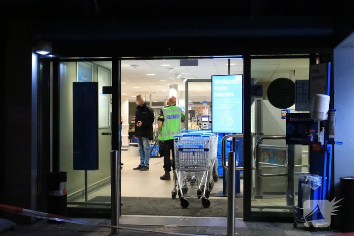 Overval op supermarkt Albert Heijn