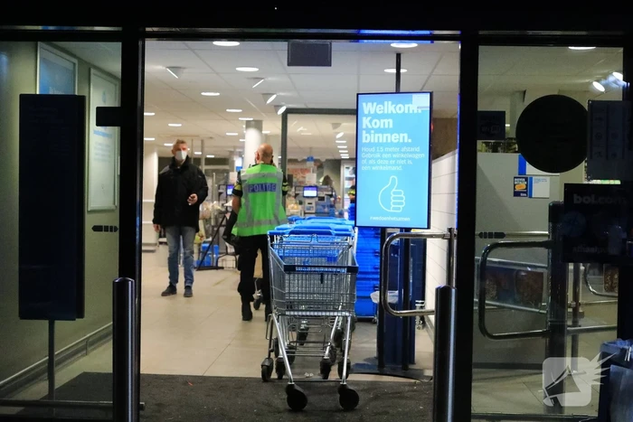 Overval op supermarkt Albert Heijn