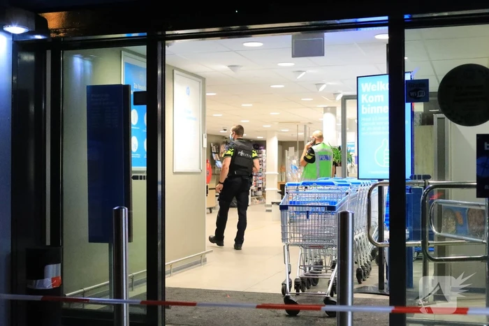 Overval op supermarkt Albert Heijn