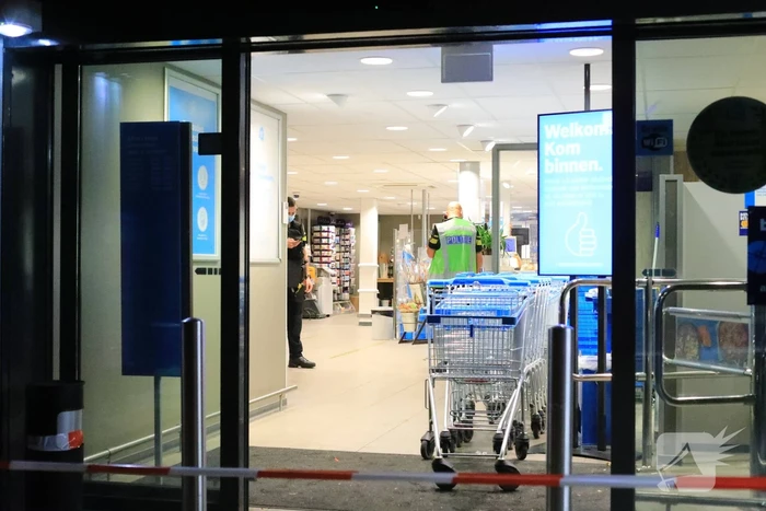 Overval op supermarkt Albert Heijn