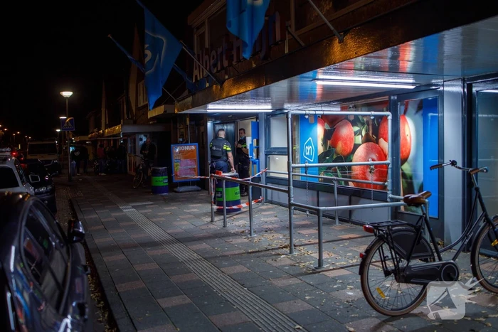 Overval op supermarkt Albert Heijn