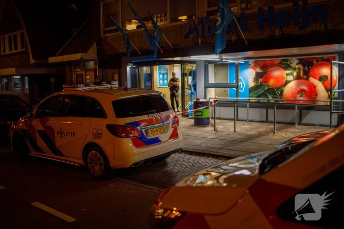 Overval op supermarkt Albert Heijn