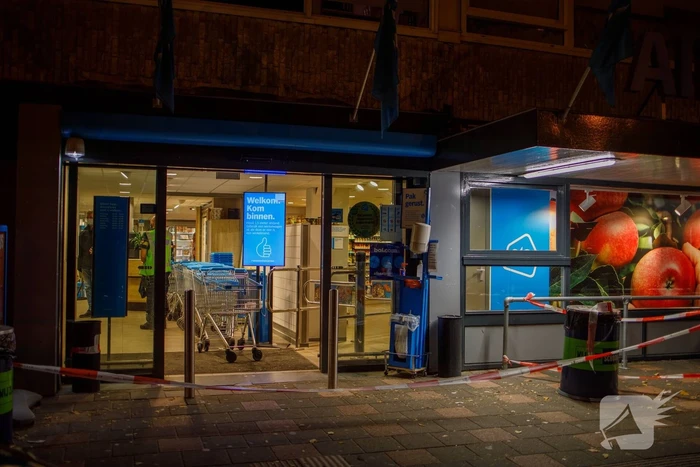 Overval op supermarkt Albert Heijn