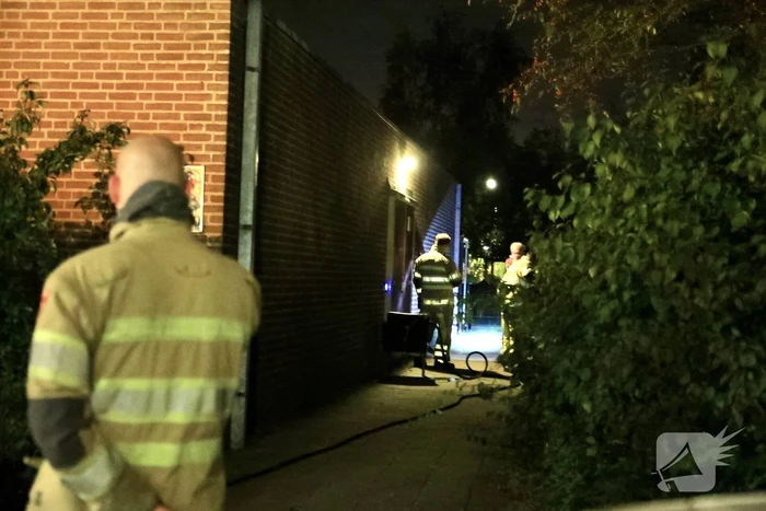 Toegangsdeur opgeblazen van sporthal