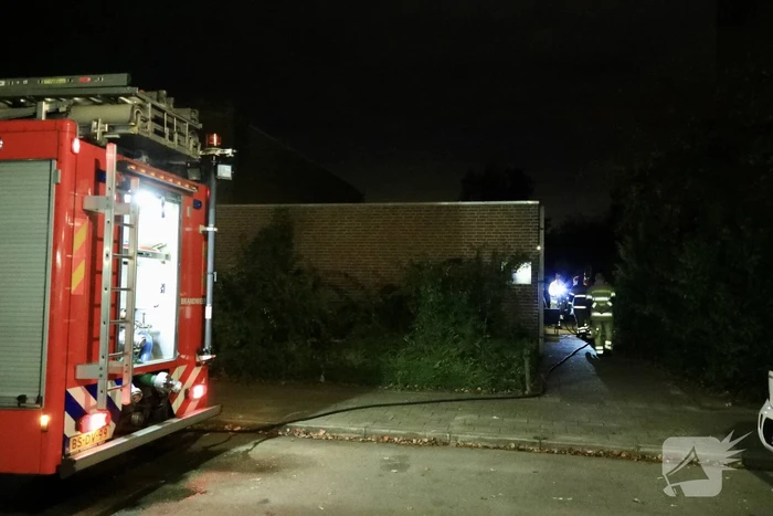 Toegangsdeur opgeblazen van sporthal
