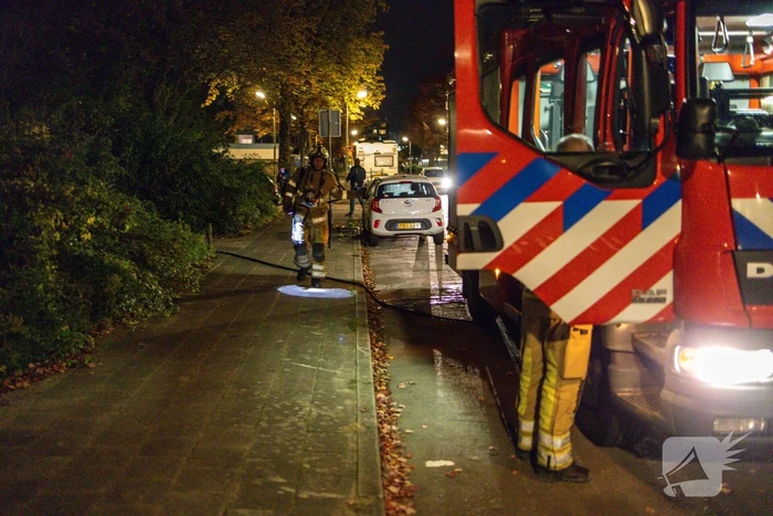 Toegangsdeur opgeblazen van sporthal