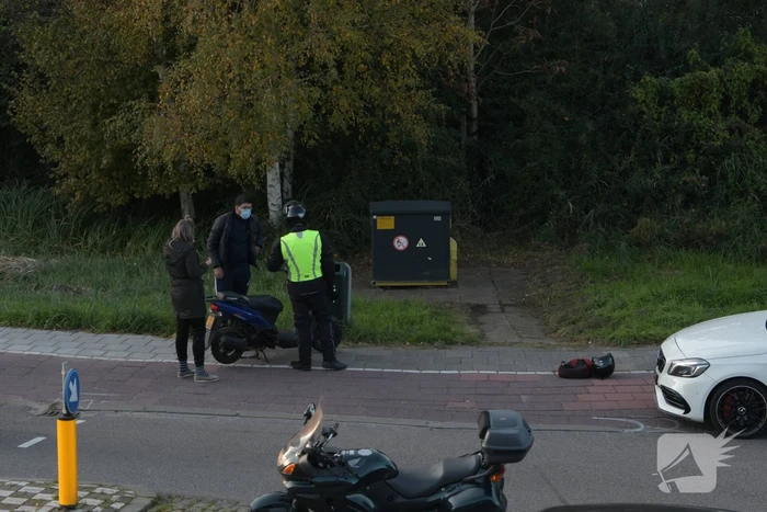 Scooterrijder gewond bij ongeval