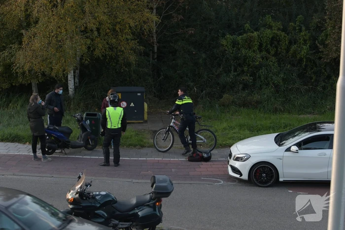 Scooterrijder gewond bij ongeval