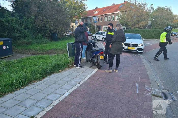 Scooterrijder gewond bij ongeval
