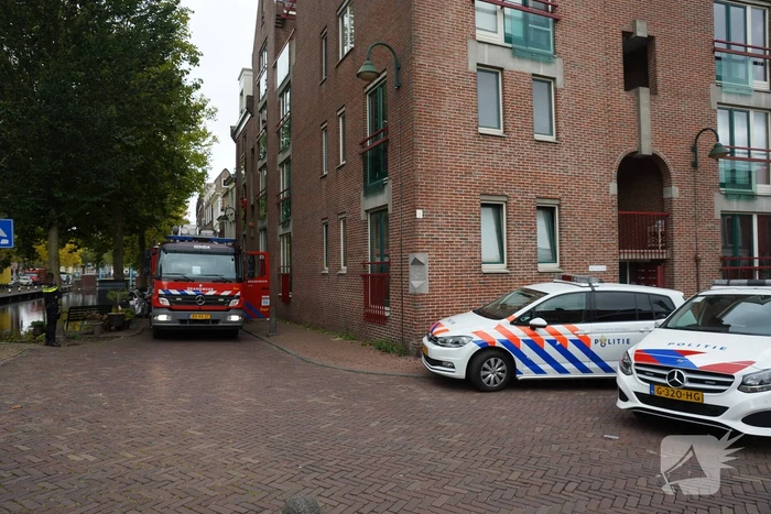 Brand geblust met brandblusser in woning