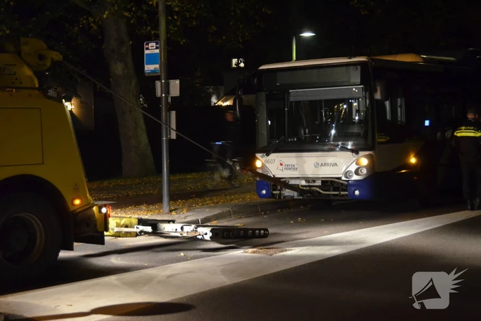 Stadsbus Arriva strandt met pech