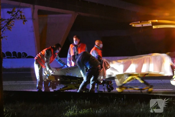 Gewonden bij aanrijding op snelweg