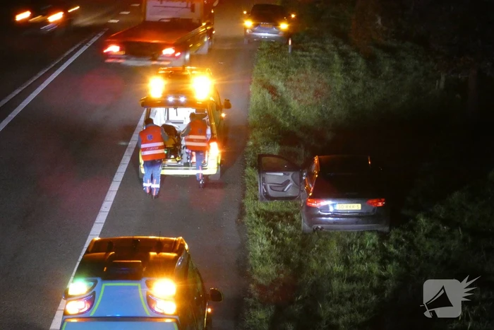 Gewonden bij aanrijding op snelweg