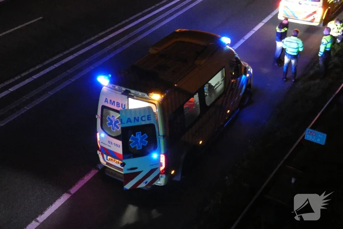 Gewonden bij aanrijding op snelweg