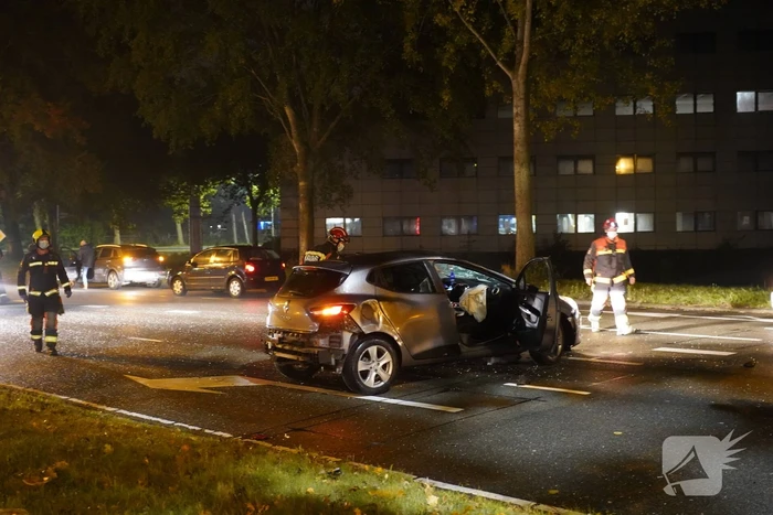 Ravage na botsing met meerdere personenauto's