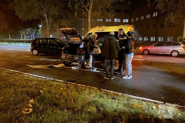 Ravage na botsing met meerdere personenauto's