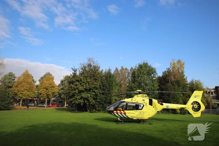 Traumahelikopter ingezet bij incident in flat