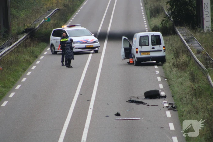 Botsing zorgt voor grote verkeershinder