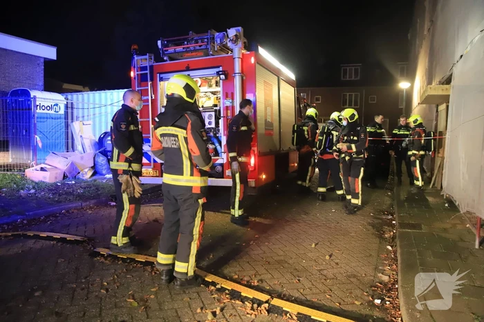 Brandstichting in kelderbox van flat