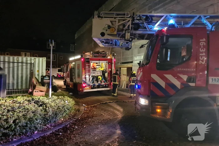 Brandstichting in kelderbox van flat