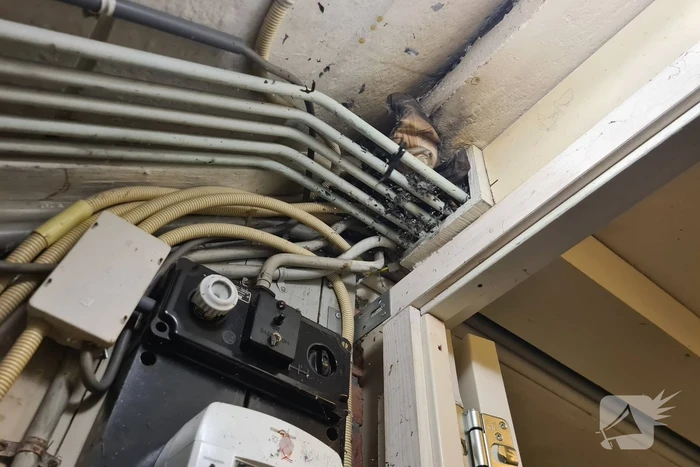 Brandstichting in kelderbox van flat