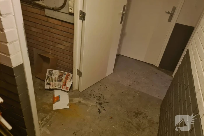 Brandstichting in kelderbox van flat