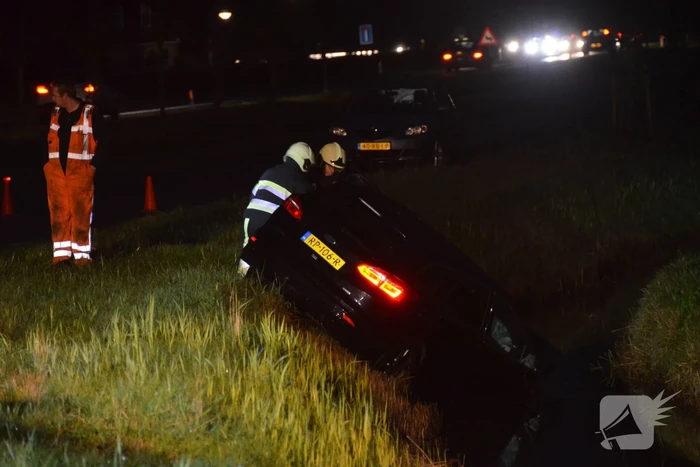 Bestuurder auto gewond bij botsing met tractor