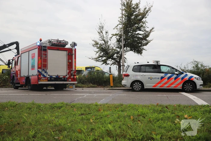 Veel hulpverleners aanwezig bij incident