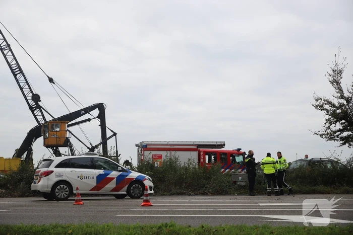 Veel hulpverleners aanwezig bij incident