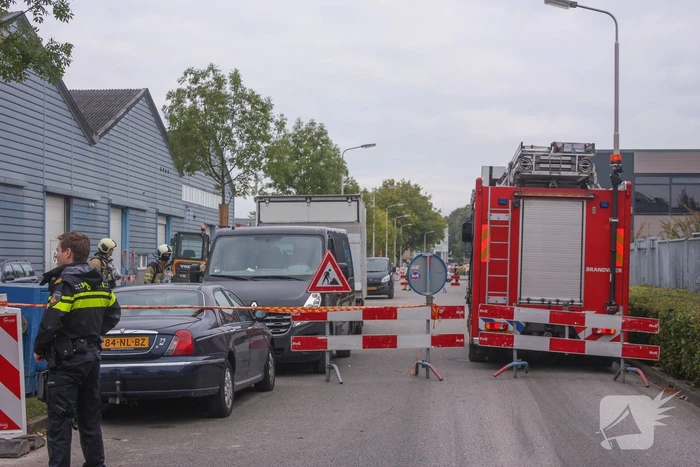Gaslekkage na graafwerkzaamheden