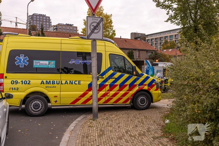 Fietser gewond door aanrijding met containerreiniger