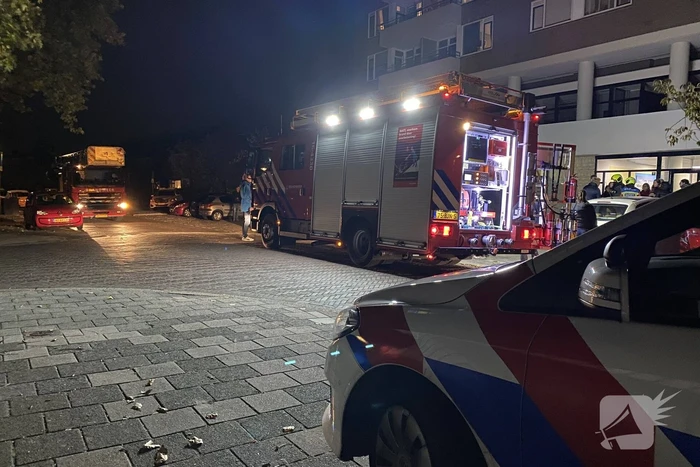 Meerdere bewoners geëvacueerd bij brand in appartementencomplex
