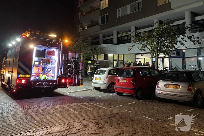 Meerdere bewoners geëvacueerd bij brand in appartementencomplex