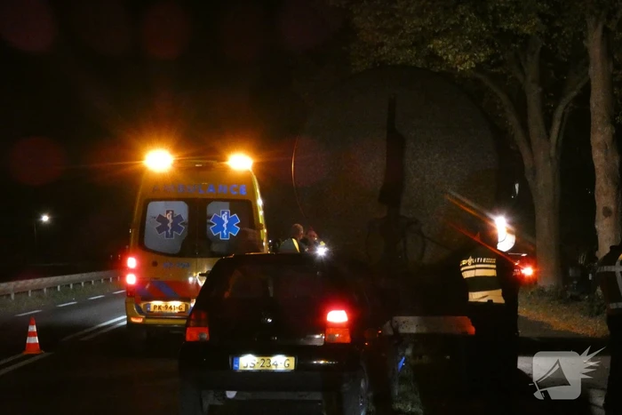 Gewonde bij aanrijding met tractor