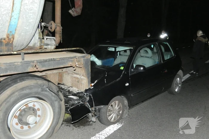 Gewonde bij aanrijding met tractor