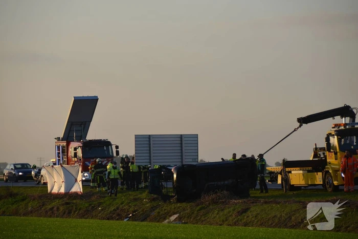 Dode bij zeer ernstig verkeersongeval